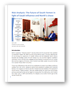 Risk Analysis: The future of South Yemen in light of Saudi influence and North’s chaos