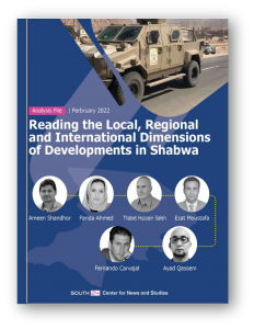Reading the Local, Regional and Inter. Dimensions of Developments in Shabwa - Analysis File
