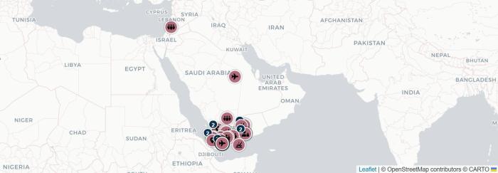 خارطة تفاعلية: أسبوعان من الدم والاحتجاجات والانفجارات في جنوب اليمن