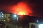 The Yemeni P.M in Riyadh, the coalition bombed Houthi workshops in Sanaa 